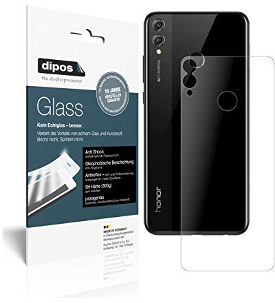 dipos I 2X Pellicola Protettiva Opaco Compatibile con Honor View 10 Lite Posteriore Protezione Vetro Flessibile 9H
