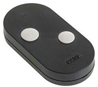 Télécommande radio Came 2 canaux bicanal à code fixe Dual Frequency 433,92 MHz et 868,35 MHz (TOPD2RKS (Noir avec touches claires))