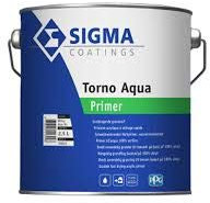 FONDO ALL'ACQUA SIGMA TORNO Aqua Primer 1 litro colore bianco. Per legno, intonaco, calcestruzzo e PVC (rigido). Prodotto multifunzione, primer, intermedio, finitura. Per interni ed esterni.