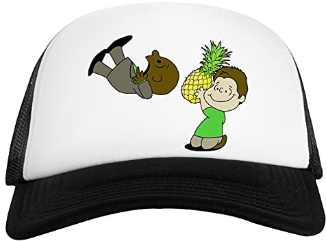 Psych! Weiß Schwarz Unisex Baseball Cap White Black Unisex