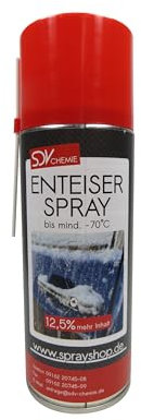 SDV Chemie Enteiserspray 1x 450ml Scheibenenteiser Eisfrei Entfroster Scheiben Enteiser