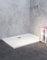Combia Duschwanne flach auch bodengleich Mineral-Colorat weiß Rechteck 120x75cm H=3,5cm