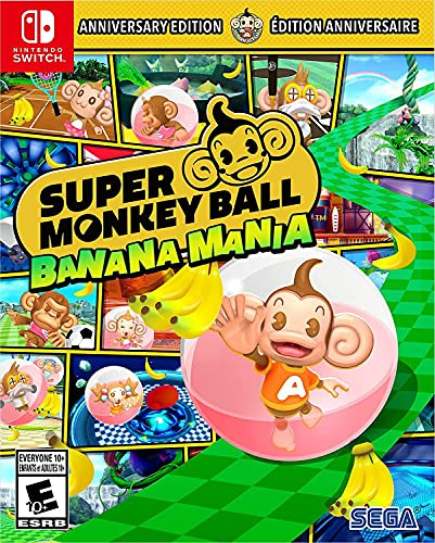 Super Monkey Ball Banana Mania ANNIVERSARY LAUNCH EDITION for Nintendo Switch