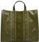 Fossil Carmen Tote Green Moss