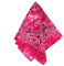 Alsino - Unisex Paisley Biker Schal ca. 54 x 54 cm Einheitsgröße für alle, Farbe wählen:pink Paisley Blüten