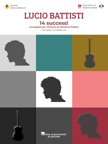 Lucio Battisti - 14 successi. Gitarre Solo.