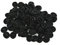 AituoWan 500 Pcs Latex-Fingerlinge, antistatische Gummi-Latex-Schützer Medizinischer Schutz Service Einweg Latex-Fingerlinge Industrie Sicherheit Fingerspitzen Handschuhe (schwarz)