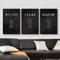 Glauben, Disziplin Und Fokus Definition Poster Motivierend & Inspirierend 3 Stück Leinwand Drucke Wandkunst Malerei Für Zimmer Home Decor 35Cmx50Cmx3Pcs Kein Rahmen