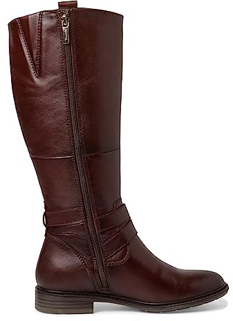 Tamaris 8-85503-41, Stivali ad altezza ginocchio Donna, Marrone (Cognac), 38 EU Larga