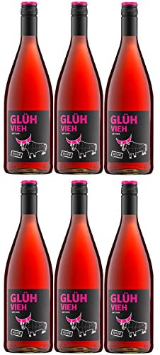 Weingut Metzger Glühvieh Rosé Glühwein Lieblich Deutschland I Visando Paket (6 x 1,0l)
