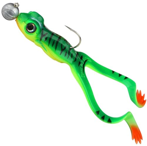 Spro The Frog to-Go 10cm 5g - montierter Gummifrosch