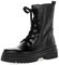 Gabor Damen Combat Boots, Frauen Stiefeletten,Wechselfußbett,Best Fitting,Winterstiefel,Winterschuhe,gefüttert,schwarz (Uni),42.5 EU / 8.5 UK