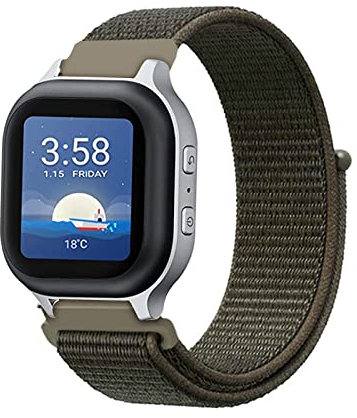 AireWiki Nylon Armband Kompatibel mit XPLORA X5 / XGO2/XGO3 Stoff Sport Armbänder für Damen Herren Ersatz für XPLORA X5 / XGO2/XGO3 (D)