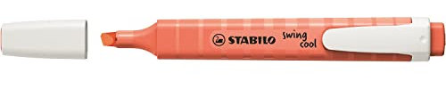 STABILO Swing Cool Textmarker Pastel Edition 1-4 mm Spitze Korallenrot 10 Stück