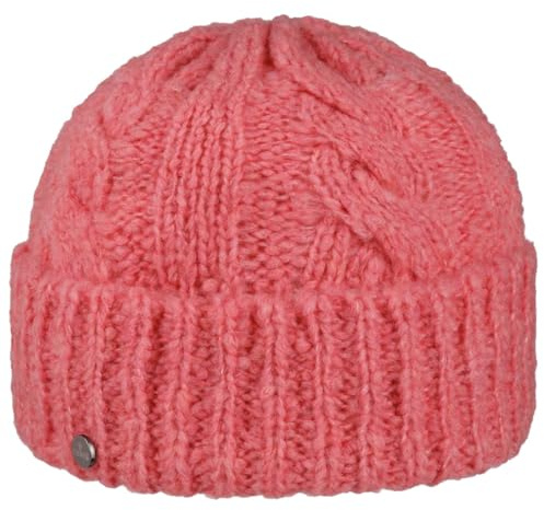 LIERYS Jendeva Merino Strickmütze Beanie Wärmende Umschlagmütze Damen Made in Germany Herbst Winter