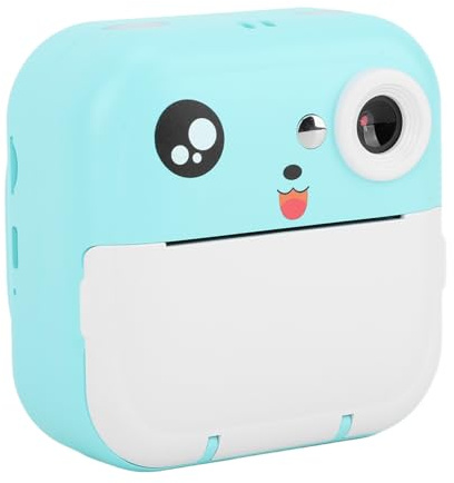 Appareil Photo instantané pour Enfants, Mini Caméra Vidéo Selfie Portable avec Double Objectif Avant et Arrière, Batterie Longue, Facile à Utiliser pour Cadeau d'anniversaire