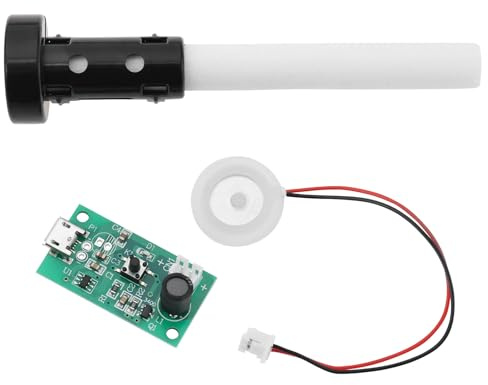 EMSea 1 Set Atomization Disc 5V Module USB Humidifier Atomization Plate USB Mist Maker Atomization DIY Plate with Timing Switch for Home Work