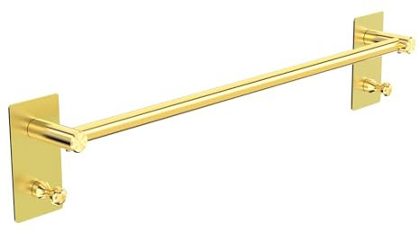 Handtuchhalter, Handtuchstange Selbstklebend, 1-StöCkig Badetuchhalter, Wandmontage Handtuchhalter, Edelstahl-Handtuchhalter FüR Badezimmer, KüChenschiene Handtuchstange (Gold, 60 cm)
