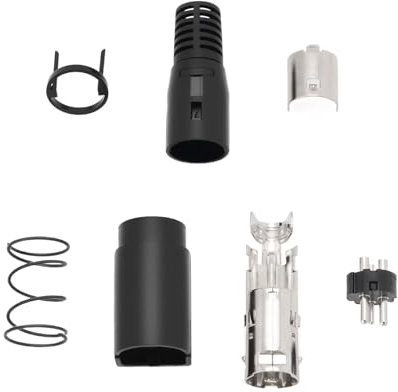 OTOTEC Lot de 10pcs Connecteurs de Borne d'alimentation Audio DIN 3 Broches Mâle Et Femelle Adaptés Aux équipements Audio Et Vidéo équipement AV Cinéma Maison Audio de Voiture