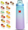 Maestrox Air Water Bottle 700ML with 13 Flavour Pods, Straw, Cleaning Brush Reusable Air Water Bottle BPA Free & Leak Proof Design Portable Tritan Material Zero Sugar For Daily Use