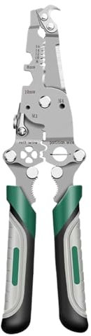 Wire Stripping Tool - Wire Strippers Electrical | Multifunctional Wire Stripper Crimper Cable Cutter Pliers | Electrical Wire Stripper Electricians Pliers | Wire Stripper Pliers for Stripping Cutting