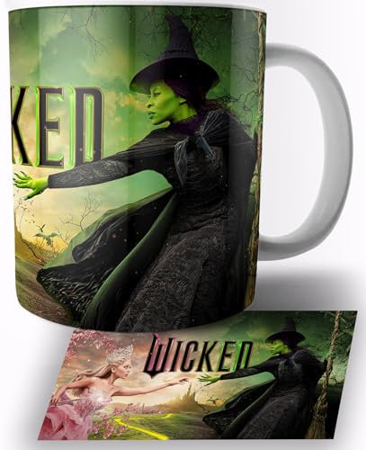 TusRelojes Wicked Ariana Grande Taza de Ceramica Blanca 325ml Mug
