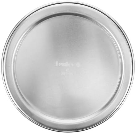Zerodeko Aluminium Pizza Cover Baking Metal Pizza Baking Tray Nonstick for Oven Round Cake Kitchen Cookware