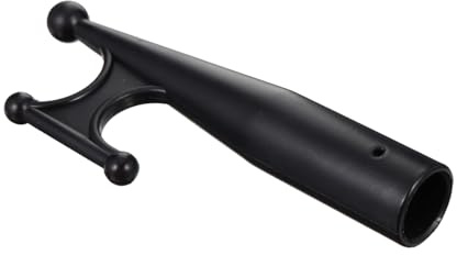 MUELODSIC Nylon Bootshaken Haken Aufsatz für Teleskopstange Multifunktionaler Schwimmender Bootshaken für Kajak Yacht und Boot Robustes Schwarzes Nylon Geeignet für Einhandbedienung