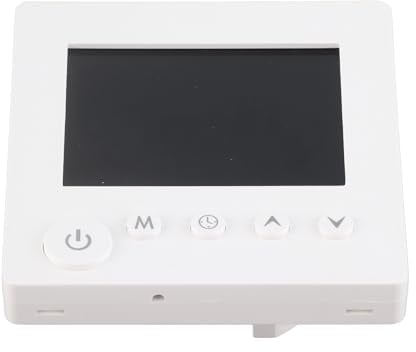 HEEPDD Programmerbar Termostat, Smart LCD Touchscreen Värmekontroll för Hemmakontor, 90V Till 240V med APP-funktionalitet (WIFI)