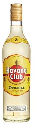 Havana Club 3 Años Rum 40% vol., Weißer Kubanischer Rum, 3 Jahre Gereift, 6er Sparpack, 6 x 0,7 Liter