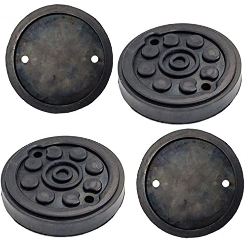 FILAVERSE 4X Gummiauflagen für MAHA Hebebühne | Ø120/113mm H22mm | 4er Set Aufnahmeteller Gummipads für 2-Säulen Bühne | Sicherer Halt