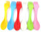 PTONZ Spork 3 in 1 Kombination von Löffel, Gabel und Messer, Messer-Gabel-Löffel-Kombi Leichtes Camping-Besteck Besteckset für Outdoor Ultra-leicht