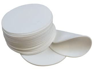 POWERSHOT® Lot de 24 disques de marquage - Couleur au Choix (Blanc, Rouge, Bleu) - Marquage au Sol pour repères visuels ou délimiter des terrains (Blanc)