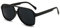 Long Keeper Vintage Sonnenbrille Polarisiert für Herren Damen Klassisch 70er Retro Sonnenbrille Pilotenbrille Groß mit UV400 Schutz