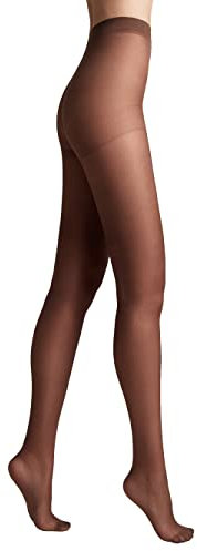 Conte elegant matte Damenstrumpfhose mit Seideneffekt - NUANCE 40 DEN - verstärkte Feinstrumpfhose Damen Strumpfhose extrem elastisch - Farbe Mocca Größe 6