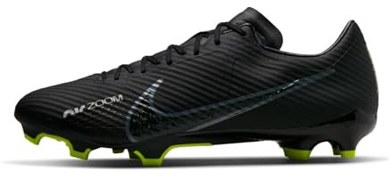 NIKE Men's Mercurial Zoom Vapor 15 Academy Mg Sneaker, Black Dk Smoke Grey Summit White Volt, 11 UK