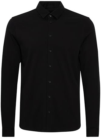 CASUAL FRIDAY - CFArthur LS BU Jersey Shirt - Shirt - 20504841, Größe:XL, Farbe:Black Beauty (193911)