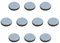 10PCS Furniture Sliders and Gliders,25mm Round Shaped Self -Adhesive Chair Leg Slider,PTFE Teflon Self-Adhesive Furniture Slider,Floor Protector Pads for Moving Furniture Movers Carpet Gliders Glide