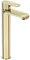 Rea BLOOM GOLD RUBINETTO LAVABO ALTO Miscelatore da bagno in ottone Rubinetto monocomando caldo e freddo regolabile (Oro)