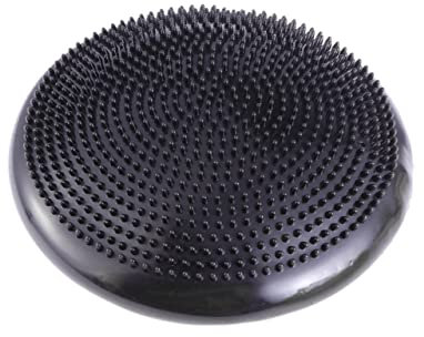 Gogogmee Yoga-balance-pad Sportlicher Sitz Aufgeblasenes Wackelkissen Aufgeblasene Scheibe Sportliche Wackelsitze Yoga Wackelsitze Pad Aufblasbare Scheibe Schwingen Hilfsstoffe Fitness