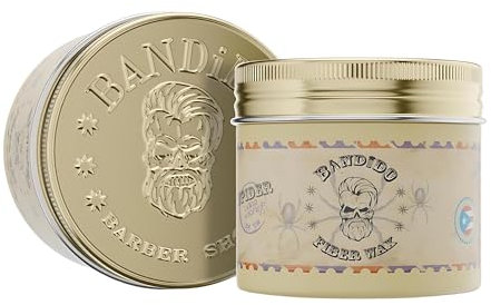 BANDIDO Fiber Wax – Mattes Haarwachs Männer für Dezentes Styling – Modellierende Haar Pomade Herren mit Leichtem Halt – Hair Fiber für Natürliche Textur und Volumen – 125ml