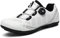 Hixingo Fahrradschuhe Herren Damen Rennrad Und MTB Schuhe Mit Gummisohle, Atmungsaktive Sneaker rutschfeste No-Lock Fahrradschuhe Mountainbike SPD Schuhe（Weiß ，43 EU）