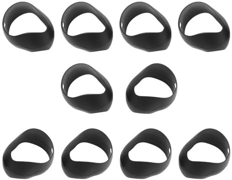 Create idea 5 Pairs Soft Silicone Anti-Slip Earbuds Cover Compatible with Sony WF-1000XM5 1.5x1.2cm Silicone Ear Pads Fit in Charging Case Black