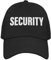 Alsino Mesh Cap Mütze Basecap Trucker-Cap Sicherheitskleidung für Polizei Feuerwehr Security Ordner, Motiv wählen:Secruity - schwarz