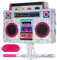 WERNNSAI Disco Boombox Pinata - Retro Pinata with Blindfold and Stick for Hip Pop 90s Disco Birthday Party Decoration Supplies Men Women Bachelorette Party Decor