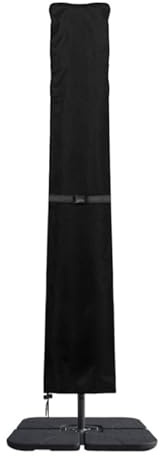 Funda Parasol Funda Sombrilla Jardín Impermeable Funda Sombrilla Playa Tela Oxford Funda para Sombrilla Anti Viento Anti UV para Sombrilla Terraza Exterior Parasol Jardin 190 x 30/50CM