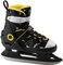 Tecnopro Kinder Complet Alpha Body 2.0 Eishockeyschuhe, Schwarz/Gelb/Weiß, 37