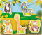Small Foot 11095 Setzpuzzle Jungle aus Holz, FSC 100 Prozent-Zertifiziert, ab 12 Monaten Spielzeug, Mehrfarbig