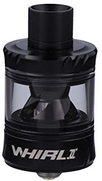 Uwell Whirl 2 Clearomizer Set für Ihre E Zigarette - 3,5ml Tankvolumen - Farbe: schwarz