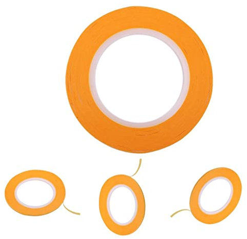 Dickly 4X Malermodell Abdeckband DIY Sprühmalwerkzeuge 2mm 1/16